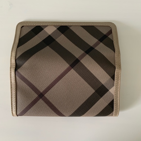 BURBERRY Penrose Smoke Check Flap Wallet - Picture 3 of 7